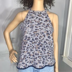 Anthropologie Round Neck Sleeveless Top Size S